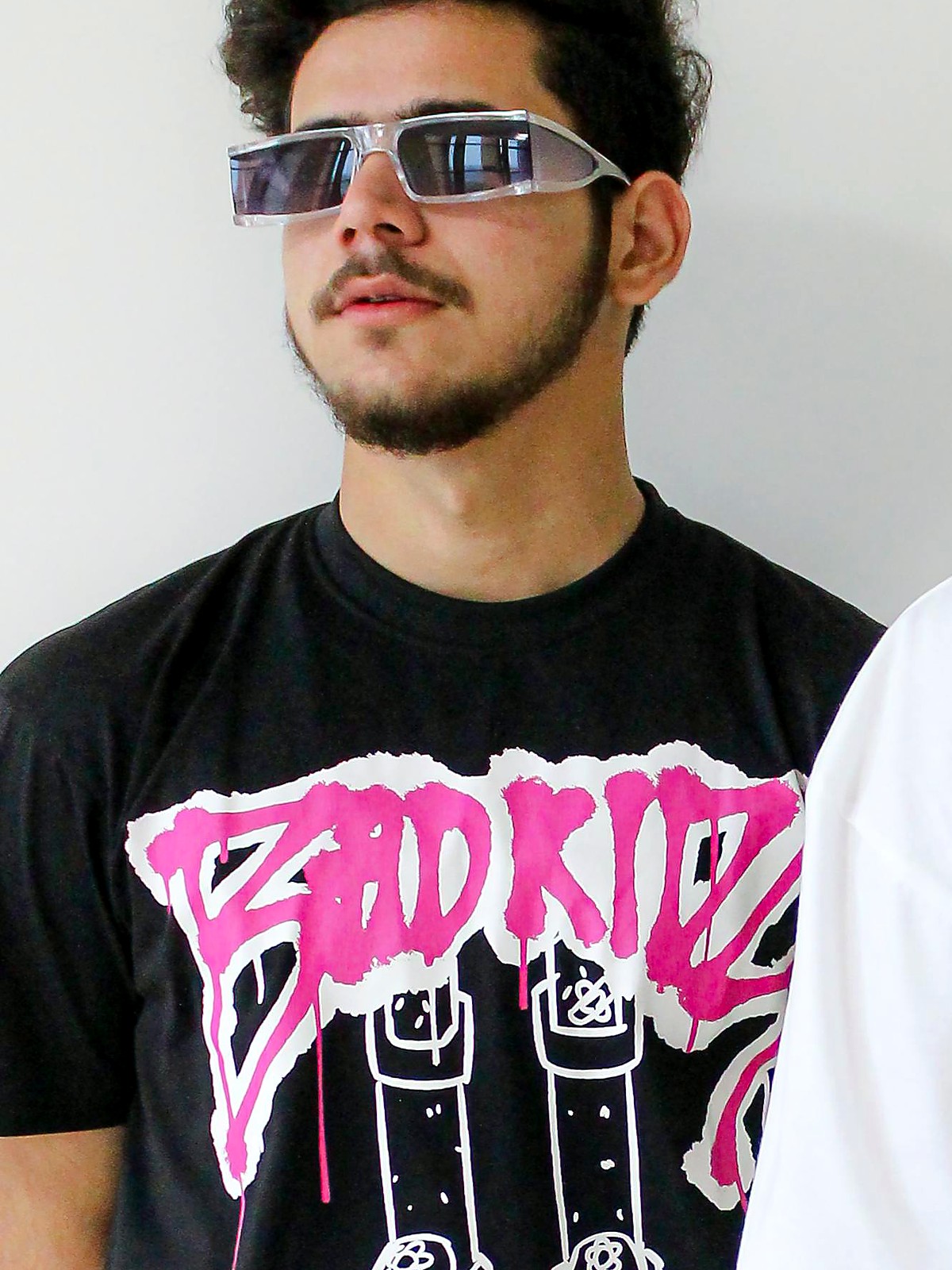 Black Graphic Streetwear T-Shirt